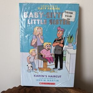 New Baby-sitters Little Sister PB by  Ann M Martin x 2 Comic Graphic novels #4&7